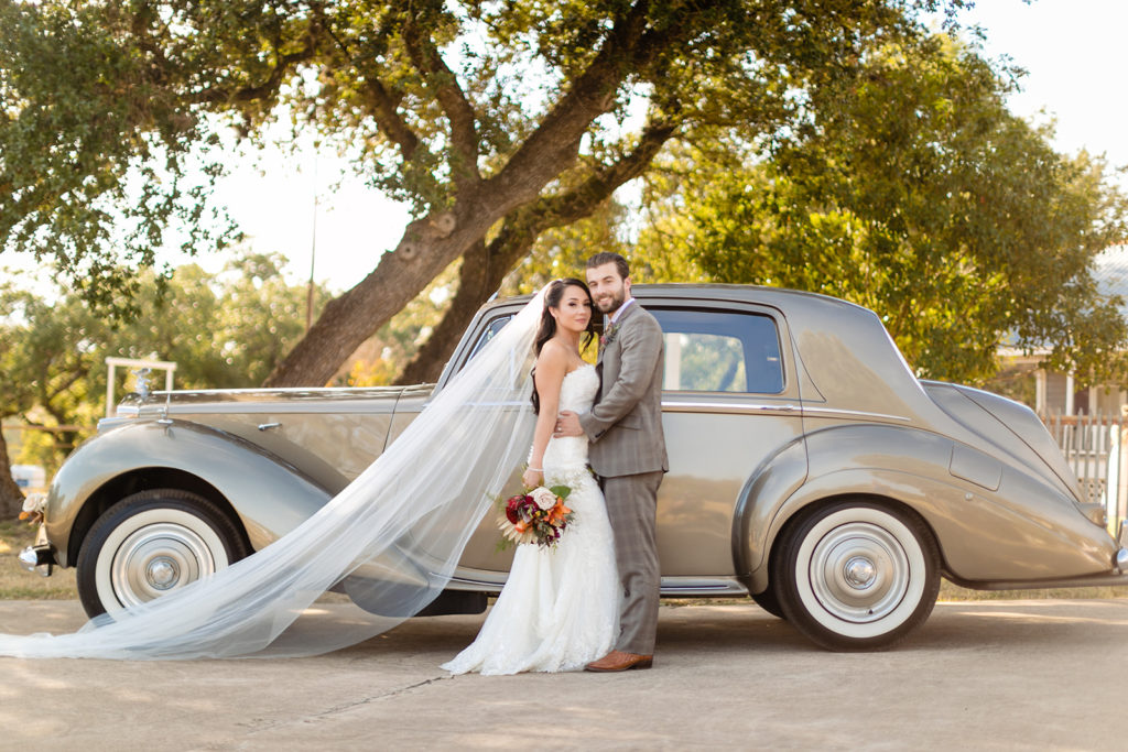 classic car wedding transportation tips austin texas