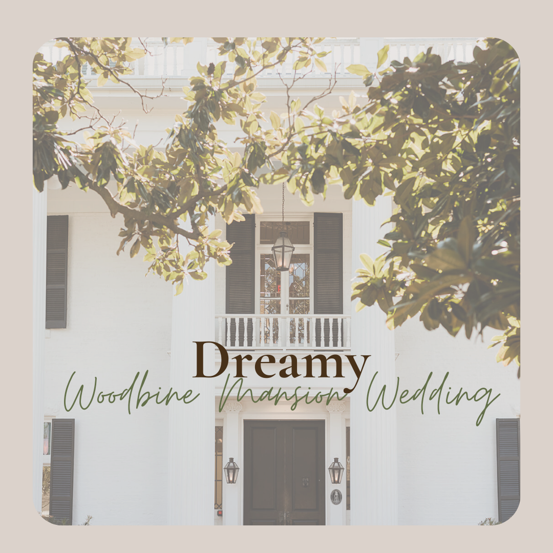 Dreamy Woodbine Mansion Weddding